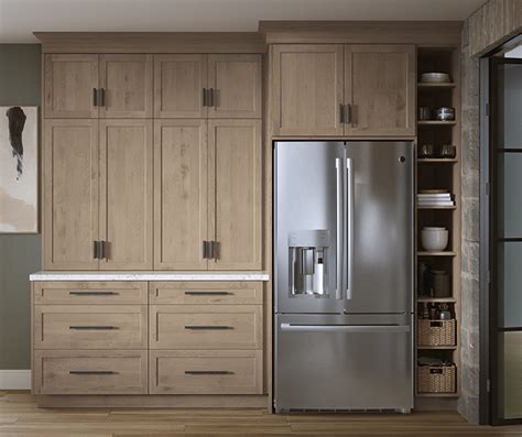 Full Access Stained And Painted Kitchen Cabinets Gunther Door Style