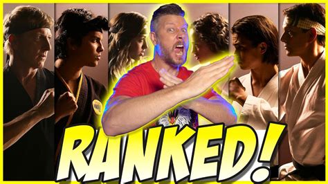 All Cobra Kai Characters Ranked Youtube