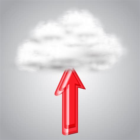 Upload to cloud, vector 319098 Vector Art at Vecteezy