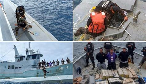 Fuerza Naval de El Salvador incauta 3 1 toneladas de cocaína en el