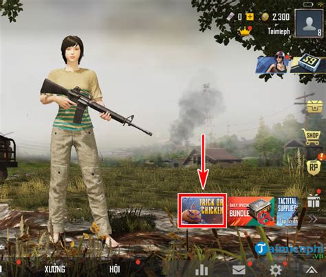 Bí quyết nhận miễn phí súng QBZ và dù Joker trong PUBG Mobile