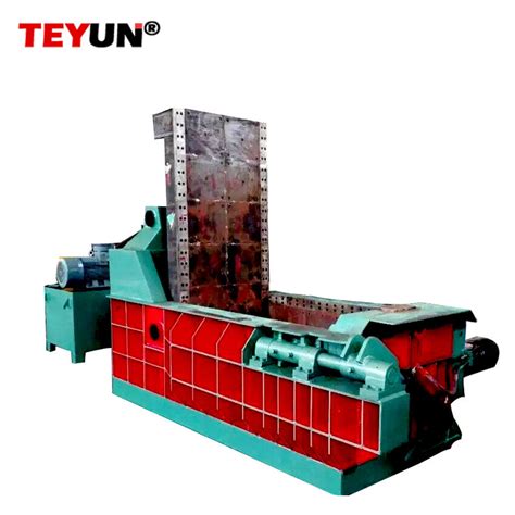 Teyun High Efficiency Professional Scrap Waste Metal Baling Machine