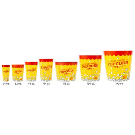 Carnival King 32 Oz Popcorn Cup 50pack