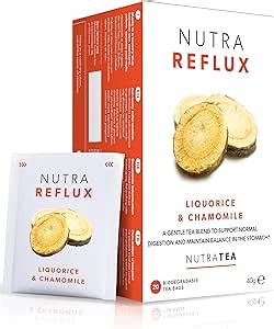 Nutrareflux Acid Reflux Tea Heartburn Relief Tea Providing Upset