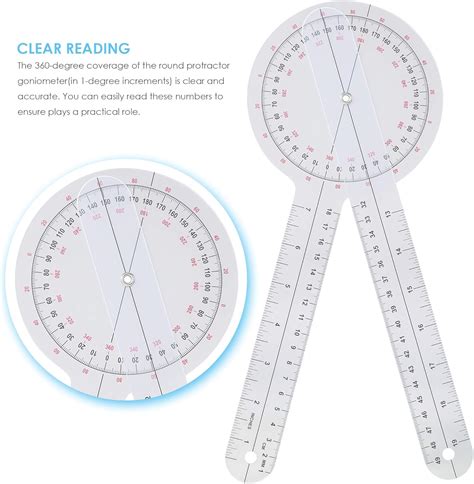 Goniometer Set Pieces Of Inch Occupational Physical Therapy