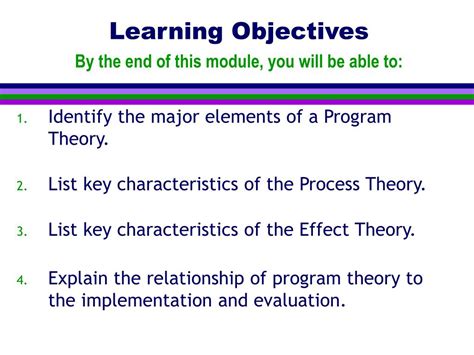 Ppt Program Theory And Logic Models Powerpoint Presentation Free