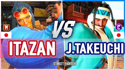 Sf Itazan Marisa Vs John Takeuchi Rashid Street Fighter