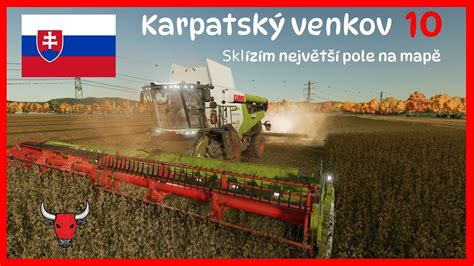 Farming simulator 22 Karpatský venkov 10 Lets play CZ SK YouTube