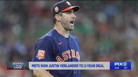 Moose On The Loose Mets Sign Justin Verlander Youtube