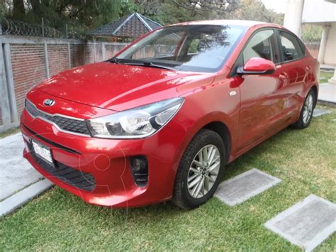 Kia Rio Sedan Lx Usado Color Rojo Precio