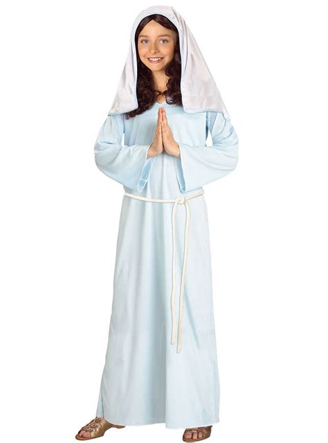 Girls Biblical Mary Costume Nativity Play Mary Costume For Girls