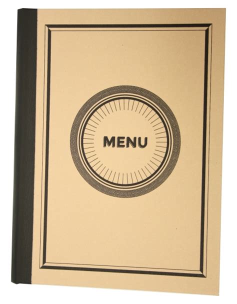 Custom menu covers