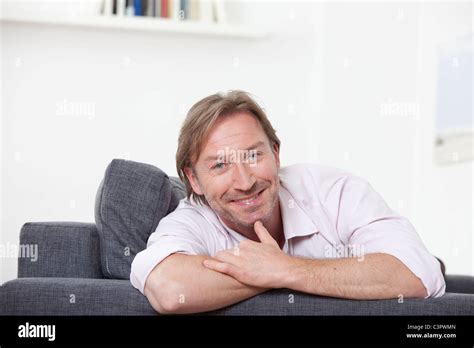 Man smiling, portrait Stock Photo - Alamy