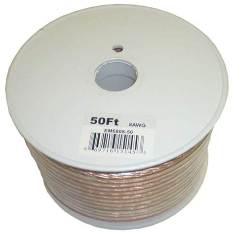 Electronic Master 50 Ft 8 2 Stranded Speaker Wire EM680850 The Home