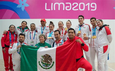 Medallas de la delegación mexicana en los Juegos Panamericanos 2019