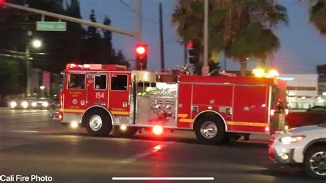 LACoFD Engine 154 Squad 32 Care Responding YouTube