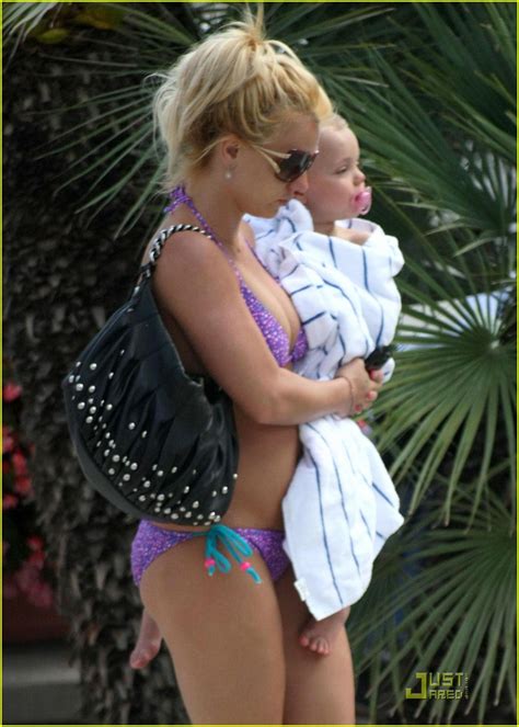 Britney Spears Purplicious Bikini Babe Photo Bikini