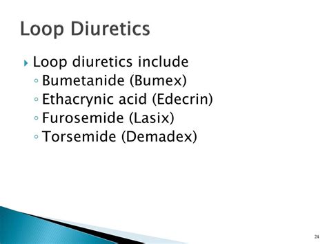 Ppt Drugs That Affect The Urinary System Powerpoint Presentation Id