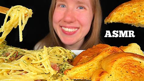 ASMR SPAGHETTI CARBONARA MUKBANG No Talking EATING SOUNDS YouTube