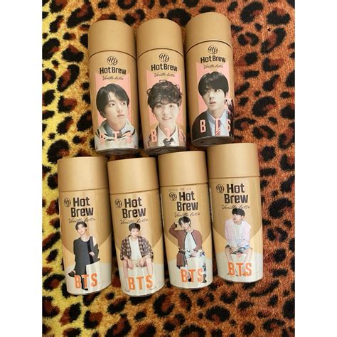 Caf Hot Brew Bts Todos Os Membros Shopee Brasil