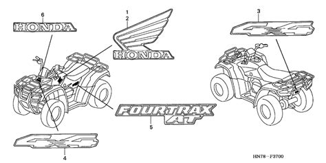 Mark For 2006 Honda Trx 400 Trx 400 Australia Sales Region