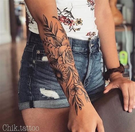 Stunning Half Sleeve Tattoo Design Ideas For Women Glam Vapours