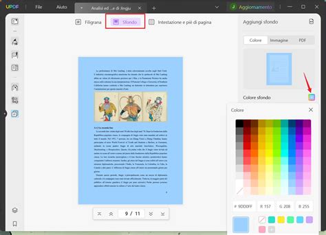 Cambia Il Colore Di Sfondo Di PDF UPDF