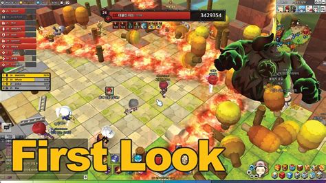 Maplestory 2 Gameplay First Look Youtube