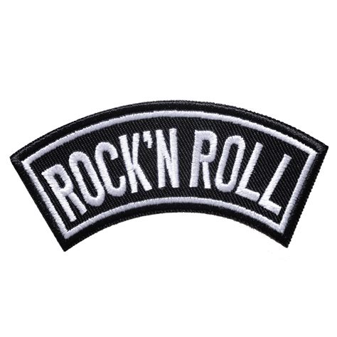 patche écusson thermocollant Rock n Roll patch thermocollant rock