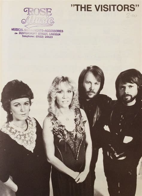 ABBA Fans Blog: Collection Update - "The Visitors" Sheet Music