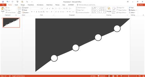 How To Create A Slide With Custom Shapes On PowerPoint 2016