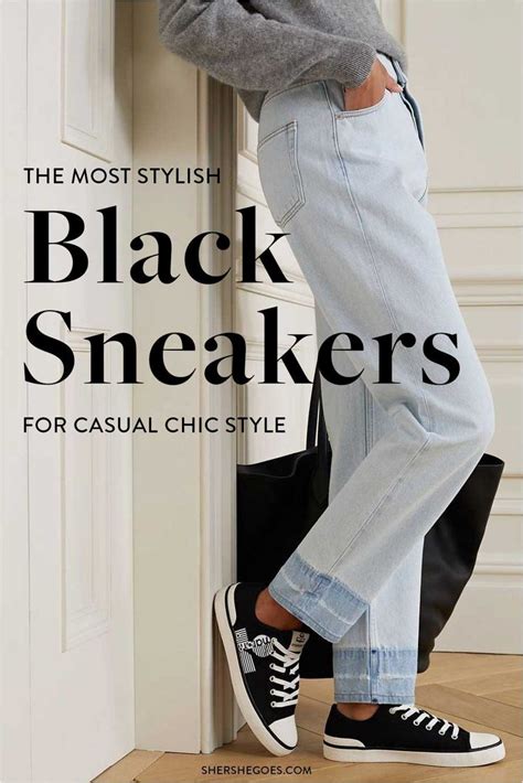 Back To Black The 6 Best Black Sneakers For Women 2021 Black