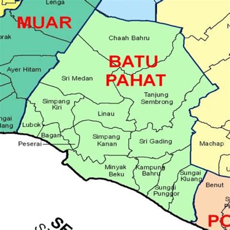 Senarai Mukim Di Johor Bahru