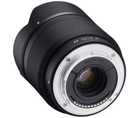 Samyang Unveils 12mm f/2 Ultra-Wide Lens for Sony E-Mount APS-C | PetaPixel