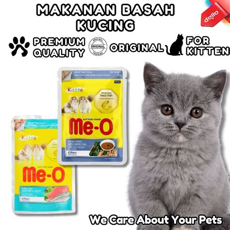 Jual Meo Pouch Sachet Gr Makanan Kucing Basah Me O Sasetan Adult