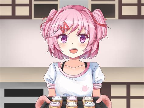 Hd Wallpaper Video Game Doki Doki Literature Club Natsuki Doki