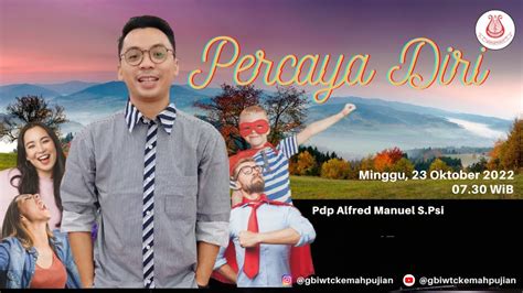 Ibadah Minggu Live I Pdp Alfred Manuel S Psi I Oktober I Pkl