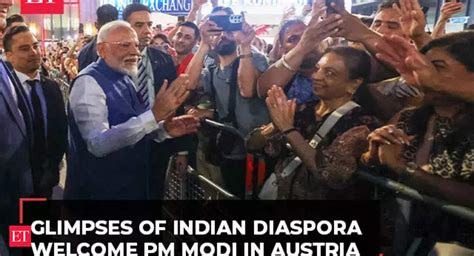 Watch PM Modi Receives Warm Welcome From The Indian Diaspora In