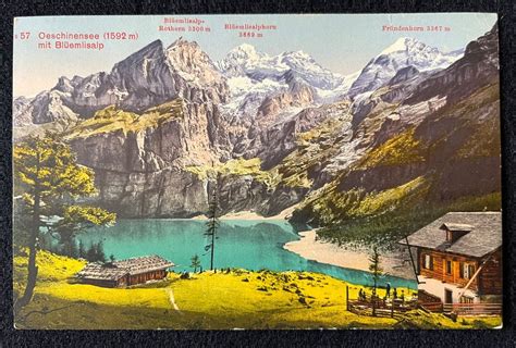 Oeschinensee Mit Bl Emlisalp Kaufen Auf Ricardo