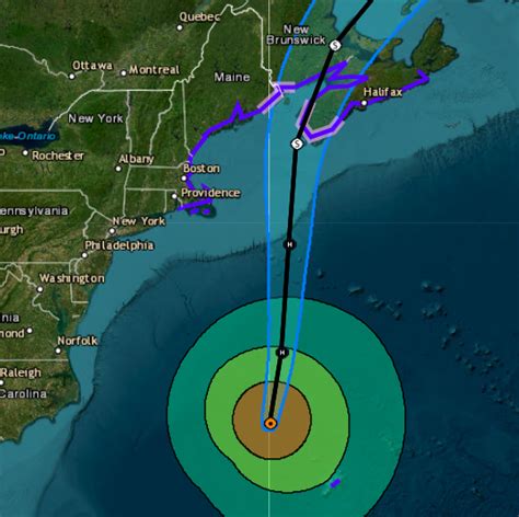 Nhc Hurricane Lee Updates Forecast Path Spaghetti Models Impacts Ma