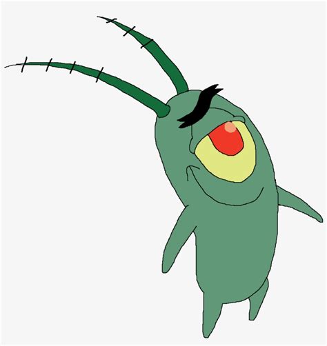 Plankton Smiling By Rainbow Dash Rockz Fur Transparent Png