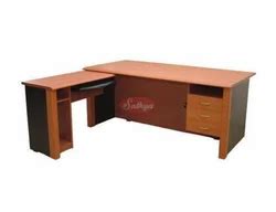 L Shape Wooden Executive Table For Office At Best Price In Chennai