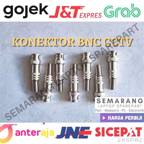 Jual Konektor Bnc Cctv Male Jack Drat Model Baut Coxial Rg Rg