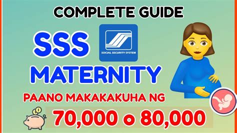 SSS Maternity Benefits Requirements Paano Makakuha Ng Maternity Claim