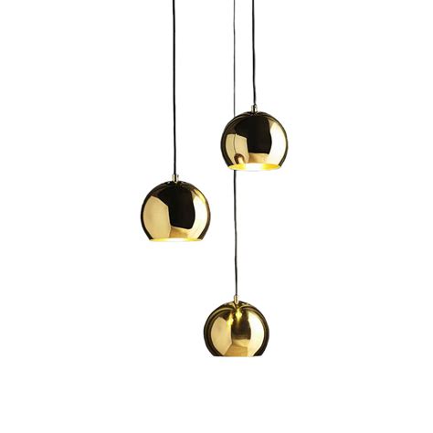 Frandsen Pendant Light Ball In Brass Ø 18 Cm Uk