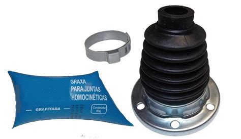 Kit Coifa Lado Cambio Flange Volkswagen Gol Saveiro Voyage G