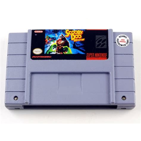 Scooby Doo Mystery Original Super Nintendo Snes Shopee Brasil