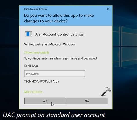 How To Configure User Account Control Settings In Windows 1087