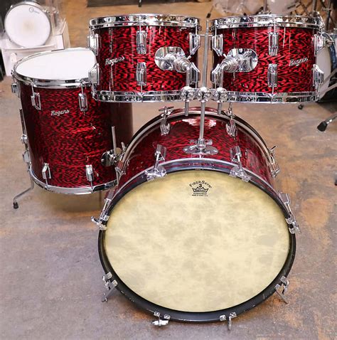 Rogers Pc Holiday Drum Set Red Onyx Vintage S Reverb