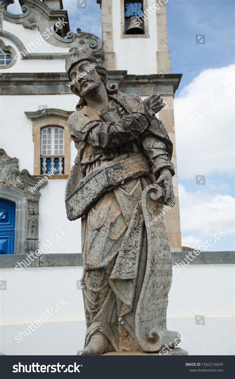 Prophet Ezekiel Sculpture Made By Aleijadinho Stock Photo 1562216659